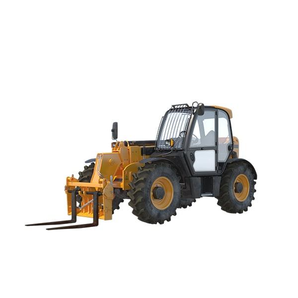 telehandlers are typically used for tasks such as roofing system repairs and maintenance on buildings